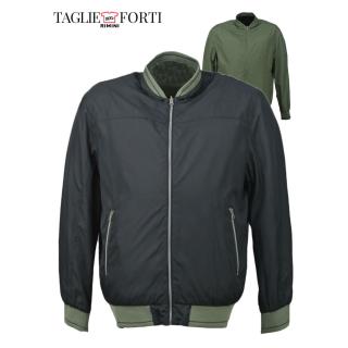 Maxfort Prestigio. Lightweight jacket with zipper plus sizes for men. Article 20801 black