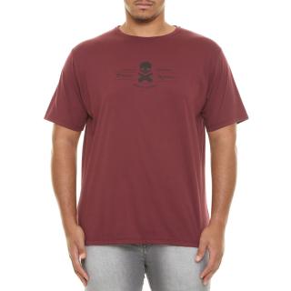 Maxfort Easy T-shirt men's plus size article 1841 bordeaux