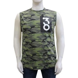 BL 38 Maxfort. t-shirt sleeveless  plus size men article 38918 green