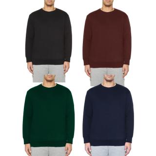 Maxfort. Sweatshirt men's plus size article 32811 black-blue-green