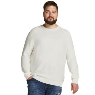 Jack & Jones Knitted Man Plus Size article 12194992 white