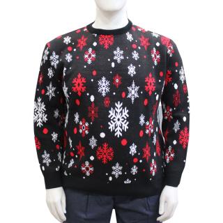 Maxfort. Sweater men's plus size article 5521 black