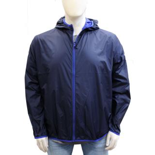 Maxfort Easy man jacket k-way plus size article 2080  blue