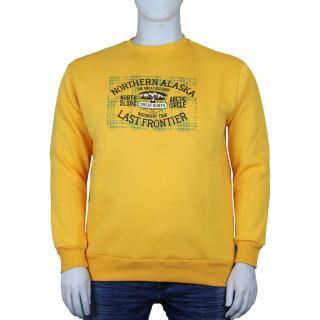 Maxfort. Sweatshirt men's plus size article 36305 yellow