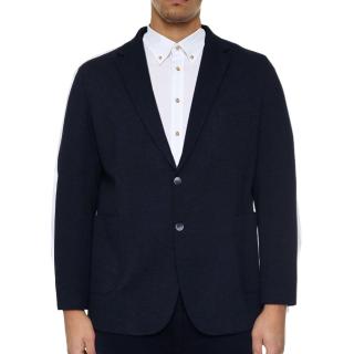 Maxfort.  Jacket men's plus size article Colombo blue