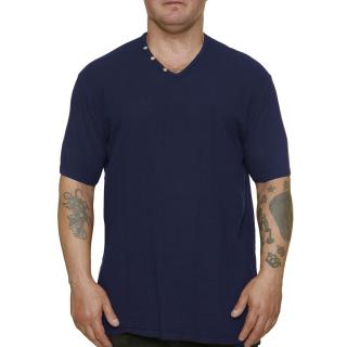 Maxfort T-shirt men's plus size article 37514 blue