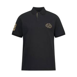JP 1880 short sleeve cotton polo shirt 814801 black