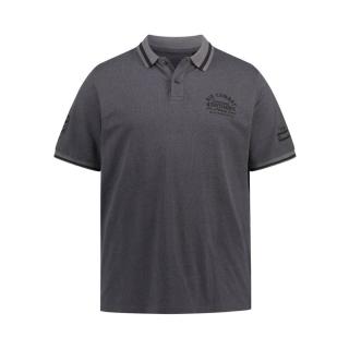 JP 1880 short sleeve cotton polo shirt 812576 grey