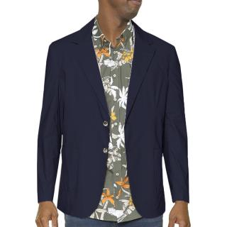 Maxfort.  Jacket men's plus size article Giotto blue