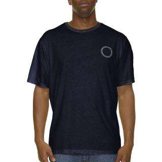 Maxfort. T-shirt men's plus size article 23362 blue