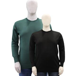 Mattia Sarti men's plus size crewneck sweater article 540