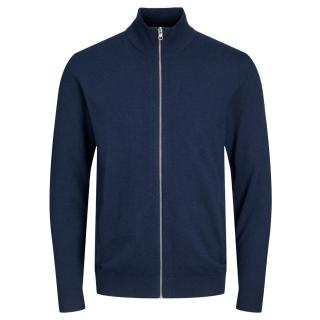 Jack & Jones jacket cardigan man plus sizes article 12245729 blue