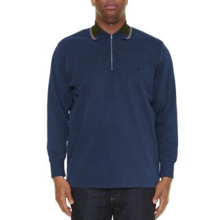 Maxfort men's plus size cotton polo shirt article 38852 blue