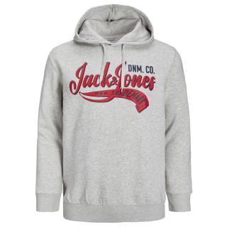 men's PLUS SIZE hooded sweatshirt cotton fleece from 3xl to 8xl Jack & Jones
