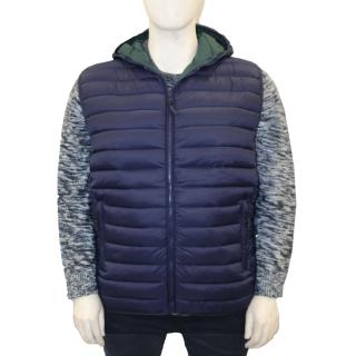 Maxfort Easy Plus size men's vest. Article 2370 blue