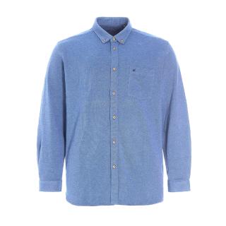 Maxfort men's plus size shirt article Aquieia light blue
