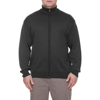 Maxfort wool cardigan jacket plus size men article 24056 grey