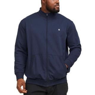 Jack & Jones jacket cardigan man plus sizes article 12253745 blue