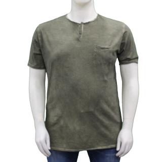 Maxfort T-shirt men's plus size article 39122 green