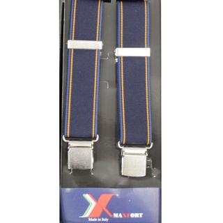 Maxfort. Elastic suspender with clip plus size man. Article blue 2109
