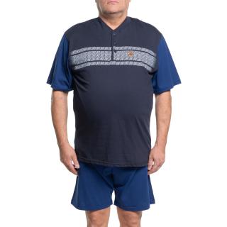 Maxfort pajamas Plus Size Alcor blue