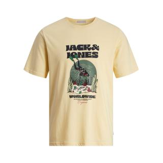 Jack & Jones extra large t-shirt  article 12261542 yellow 100 % cotton