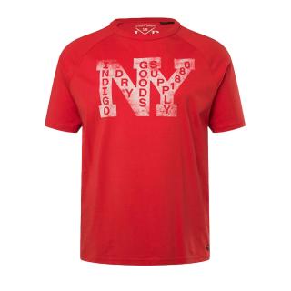 JP 1880 men's plus size t-shirt 826110 red