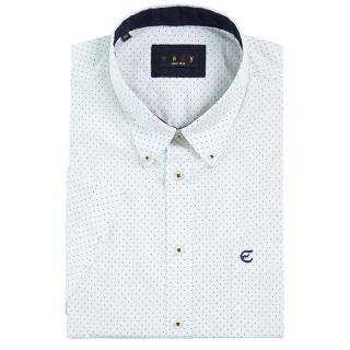 Maxfort shirt man short sleeve plus size 2477 white