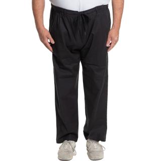 Maxfort Easy men's plus size cotton/linen trousers 2283 black