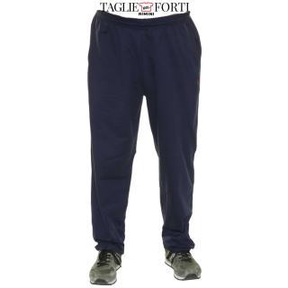 extra large men's pants jogging fit, with drawstring zagabria blue