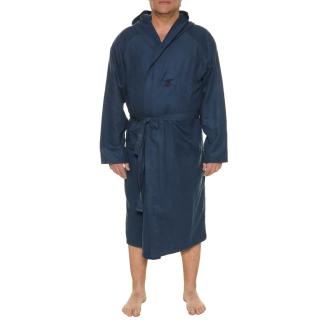 Maxfort .Plus size man microfibre robe for men Fibra article blue