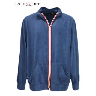 zip men jacket plus size. Maxfort 28301 blue