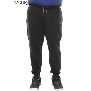 Easy Maxfort. Men's Plus Size Tracksuit trousers art. 32890 black