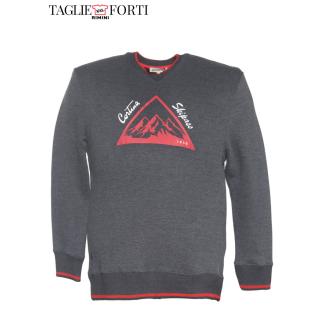 Maxfort . Sweatshirt men's plus size article 30908 grey