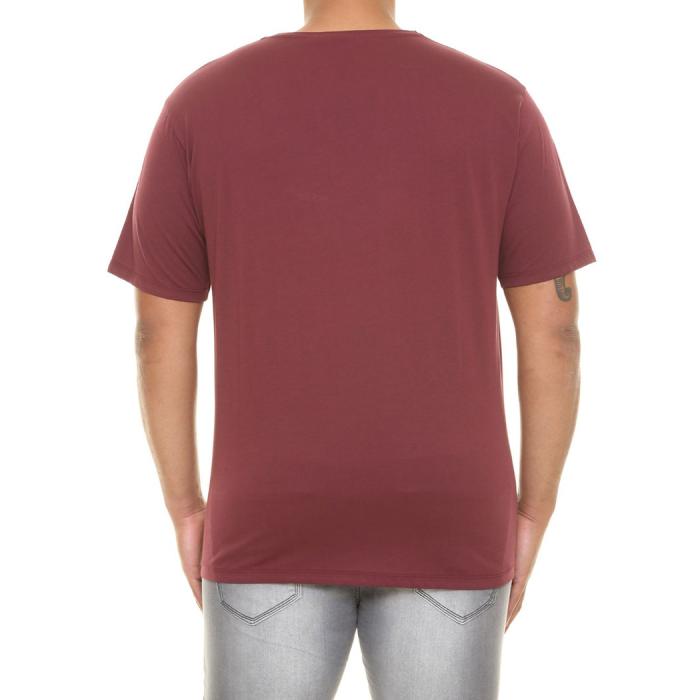 Maxfort Easy T-shirt men's plus size article 1841 bordeaux - photo 1