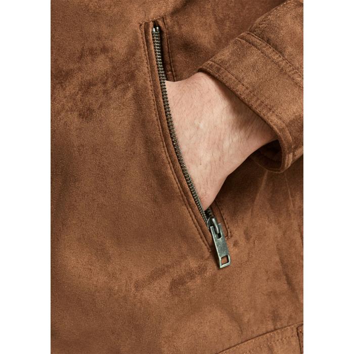 Jack & Jones men's jacket plus size man article 12172908 cognac - photo 2
