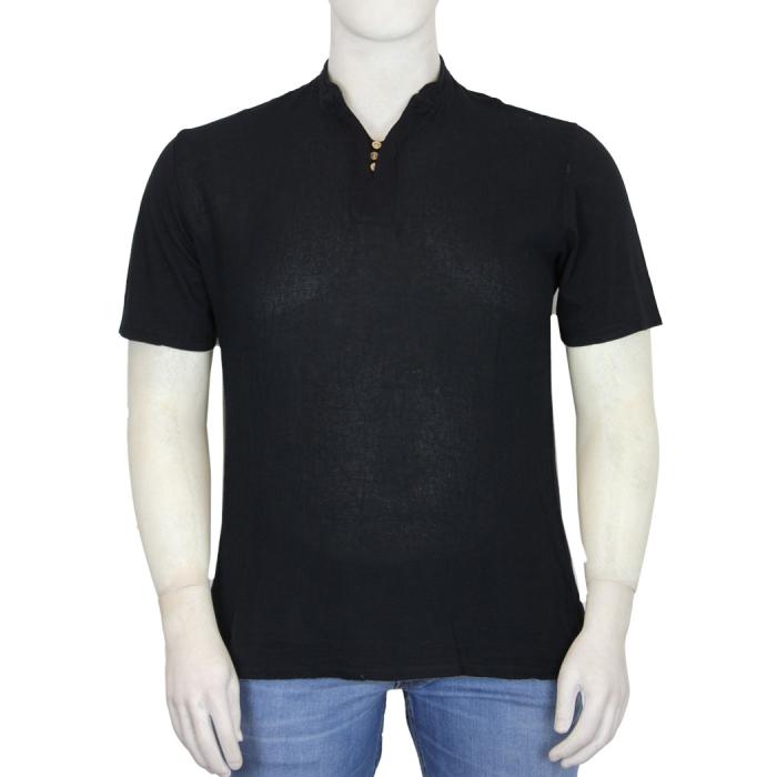 Maxfort T-shirt men's plus size article 35622 black