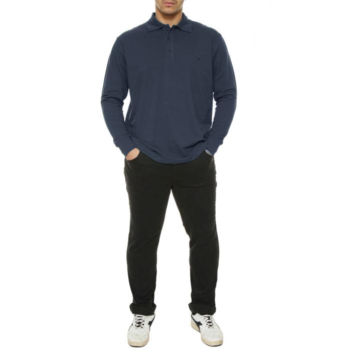 Maxfort. men's round-necked knit sweater article 10001 blue - photo 1