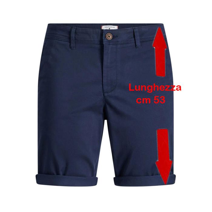 Jack & Jones men's short trousers plus size article 12169212 blue - photo 1