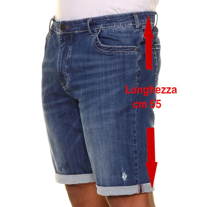 Maxfort bermuda shorts men plus size macarena jeans - photo 2