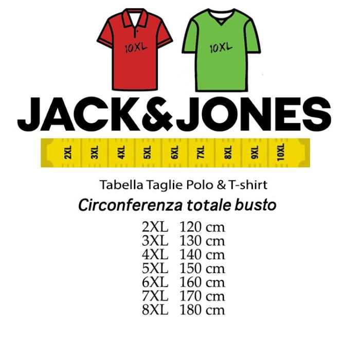 Jack & Jones extra large t-shirt  article 12205846 100 % cotton  orange - photo 1