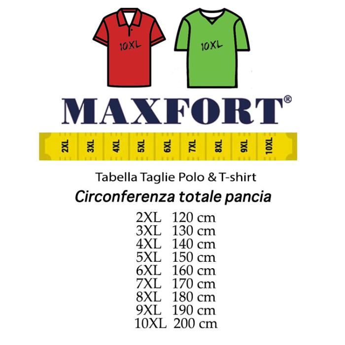 Maxfort . T-shirt men's plus size article 35437 white and bordeaux - photo 2