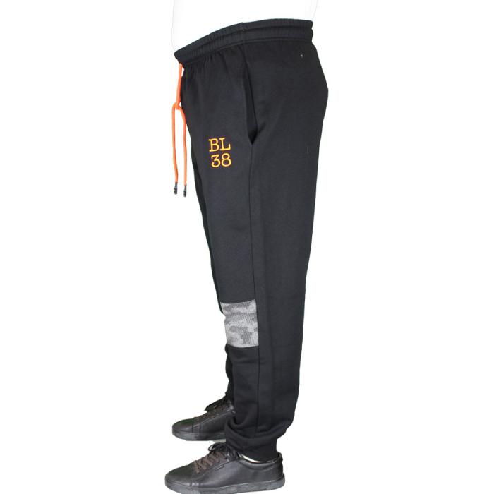 BL38 Maxfort. Men's Plus Size Tracksuit trousers art. 38349 black - photo 1