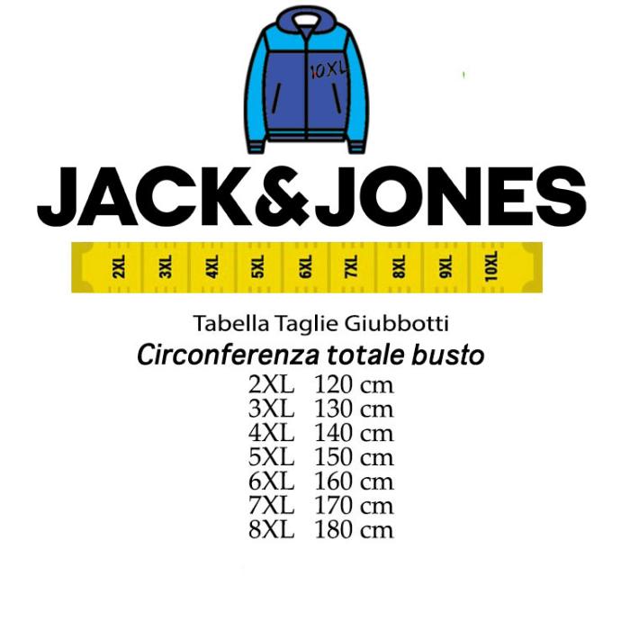 Jack & Jones men's jacket plus size man article 12214533 black - photo 1