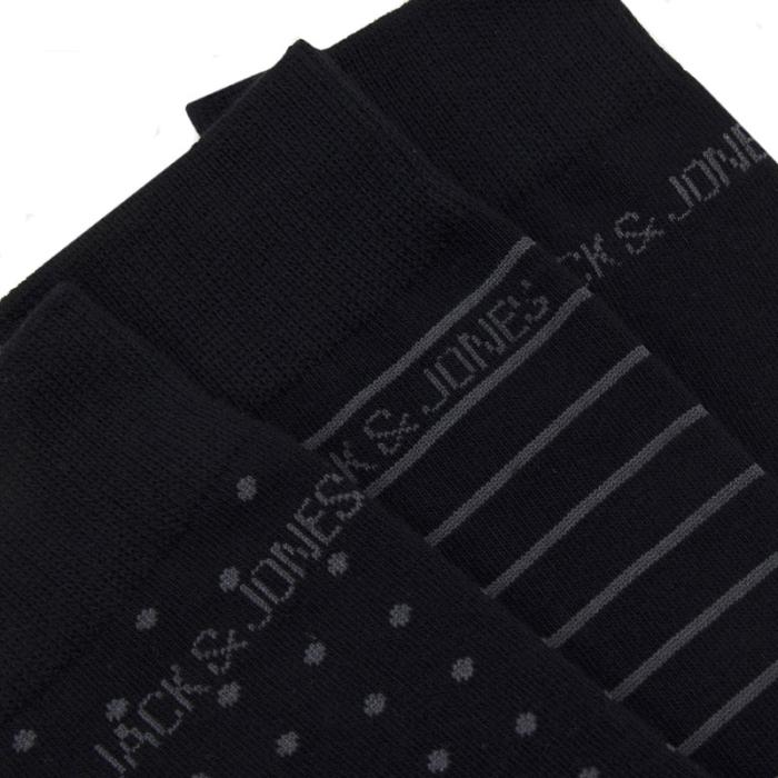 Jack & Jones tris men's socks plus size man article 12198331  black - photo 1
