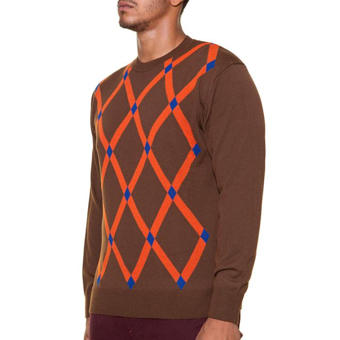 Maxfort. Sweater men's plus size article 23011 brown - photo 1
