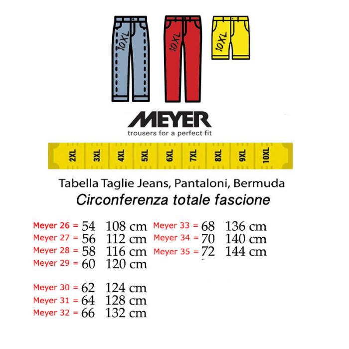 Meyer.. Trousers men's plus size article Oslo 3024 blue - photo 5