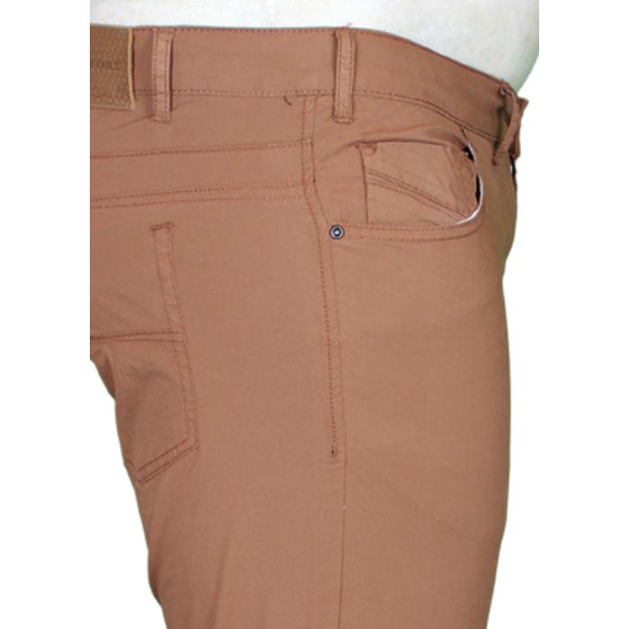 Maxfort pants plus size man article gregorio brick and beige - photo 2