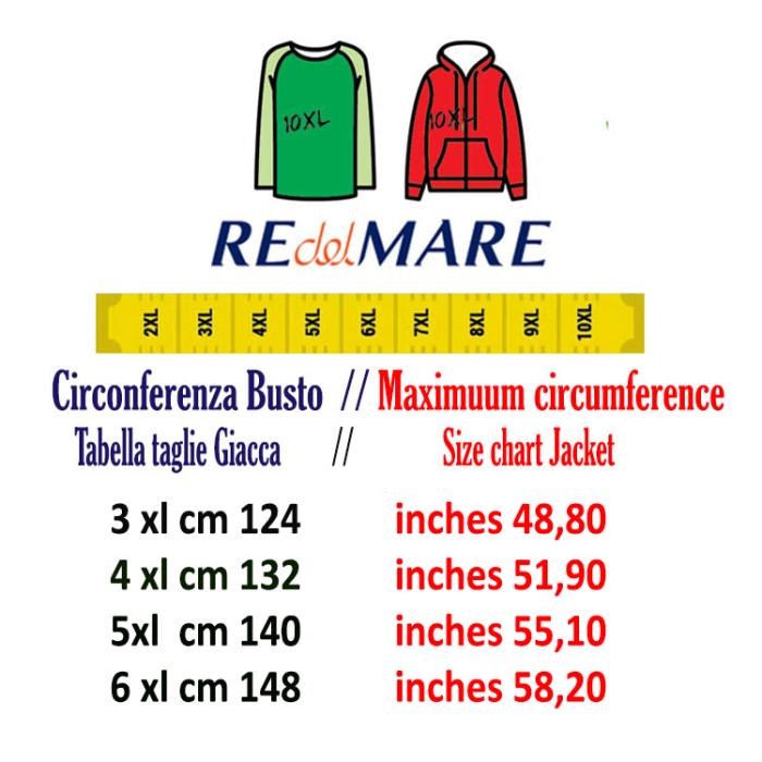 Re del Mare plus size men's cotton cardigan jacket 22.3474 - photo 2