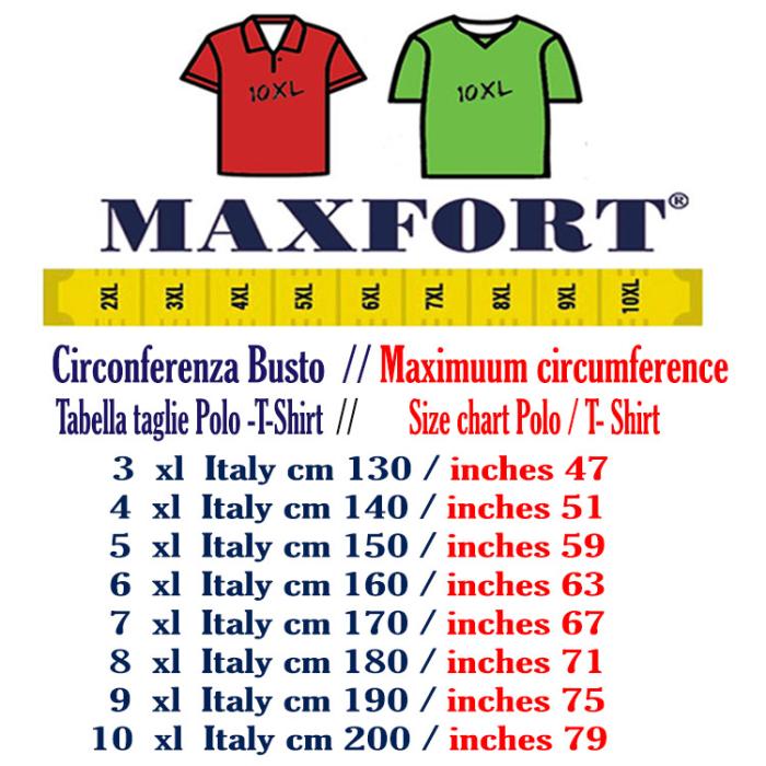 Maxfort T-shirt men's plus size article 2461 blue - photo 3